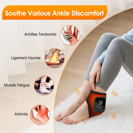 DearBeauty Electric Heated Ankle Massager For Pain Relief by zapcart