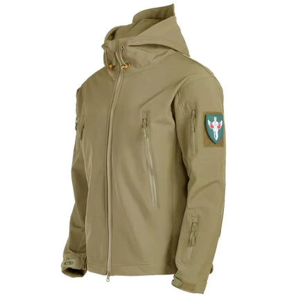 Longchengyixi Men Softshell Jacket Windproof Waterproof by zapcart