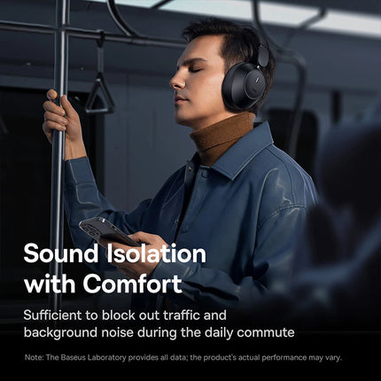 Baseus Bass 30 Max Wireless Headset For Audiophiles BT 5.3 by zapcart