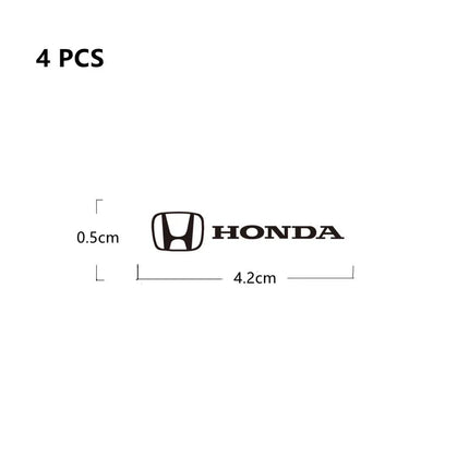 Honda 3D Metal Emblem Interior Upgrade For Civic CRV Fans by zapcart