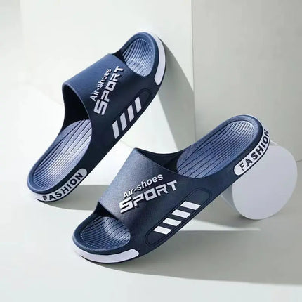 Mens Slippers For Men Non Slip PVC Soft Sole Casual Outdoor Beach by zapcart