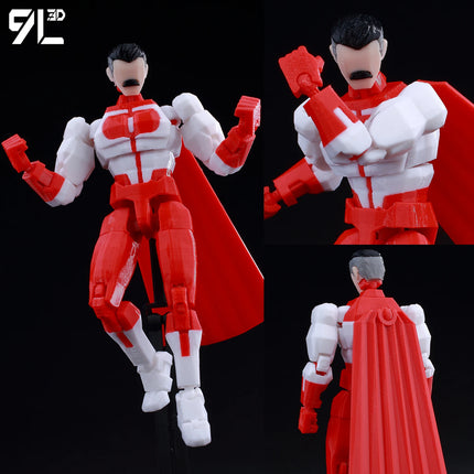 9L3D 3D Printed Action Figure Poseable Collectible For Fans by zapcart