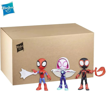 Hasbro Marvel Spiderman Web Squad Five Figure Gift for Kids by zapcart