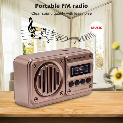 Merodith Wireless Bluetooth Speaker Solar Emergency Radio by zapcart
