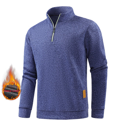 Men's Half Zip Sweatshirt CN Fujian Warm Streetwear