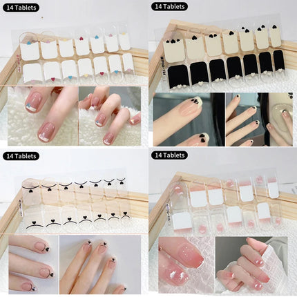 Diy Baking Free Nail Stickers Long Lasting For Home Nails by zapcart