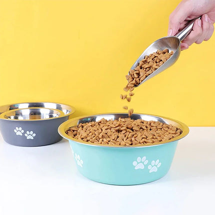 Boussac Elevated Stainless Steel Dog Bowls For Medium Dogs by zapcart