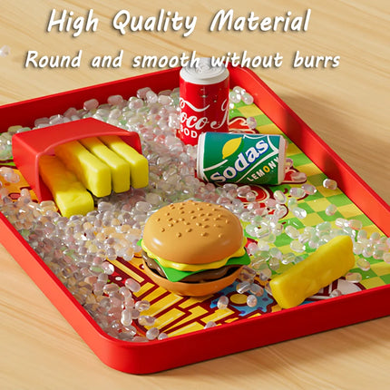 AtushiBalang Kids Pretend Play Food Set Hamburger Pizza Toy by zapcart