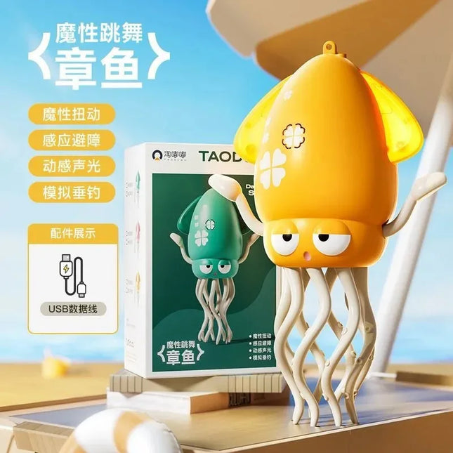 2025 Hot New Dancing Octopus Kid Electronic Pet Toys Cartoon Interactive Development Moving Education Toddler Toy Christmas Gift by zapcart
