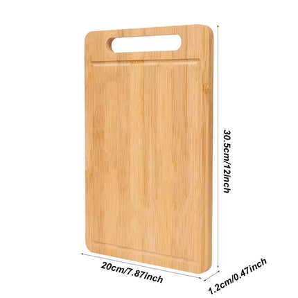 Choice Wooden Cutting Board Double Sided Charcuterie Board by zapcart