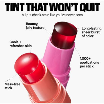 Milk Jelly Tint 3 In 1 Wand Matte Busy Day Cheek Lipstick by zapcart