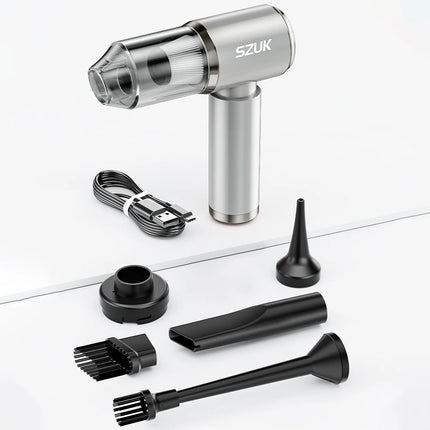 SZUK Wireless Car Vacuum Cleaner Strong Suction Handheld by zapcart