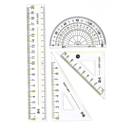 Hign-concerned Multifunctional Triangular Ruler For Design by zapcart