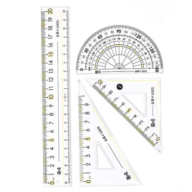 Hign-concerned Multifunctional Triangular Ruler For Design by zapcart