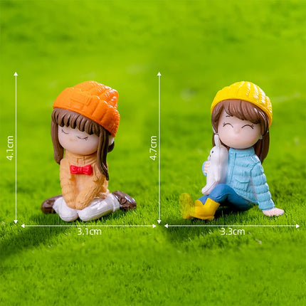 Hign-concerned Miniature Couple Figurines Wedding Gift by zapcart