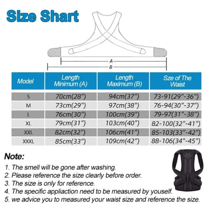 Back Posture Corrector brace Shoulder Support Belt Upper and Lower Back Pain Relief Improve Spine Clavicle Brace Posture Vest by zapcart