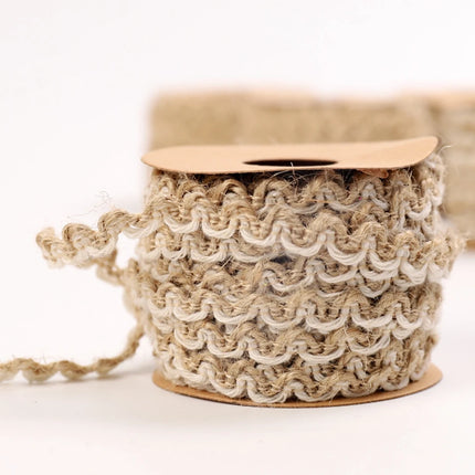 SQLzcCN Natural Jute Ribbon 5M for DIY Crafts and Gift Wrap by zapcart