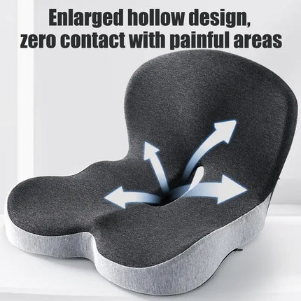 Hign-Concerned Memory Foam Truck Driver Seat Cushion by zapcart