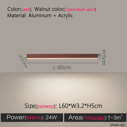TES Long Strip Ceiling Light Office Surface Mounted LED by zapcart