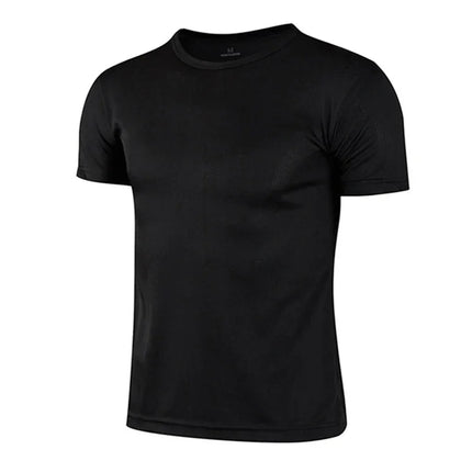 CN Guangdong Mens Summer T Shirt Breathable Quick Dry Tee by zapcart