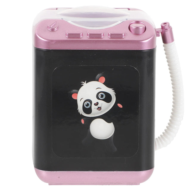 Ruimio Pink Mini Electric Makeup Brush Cleaner Portable Busy by zapcart