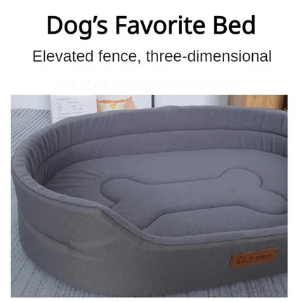ZhejiangChoice Dog Bed For Large Dogs Fluffy Cozy Cushion by zapcart