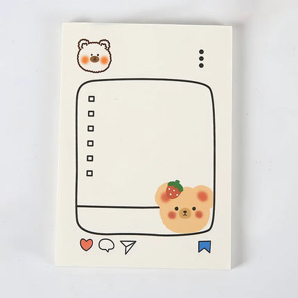 Moonbiffy To Do List Memo Pad 50 Sheets Student Stationery by zapcart