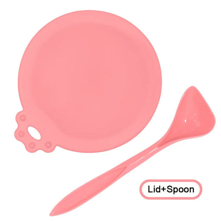 Choice Reusable Pet Food Can Cover Set With Spoon For Pets by zapcart