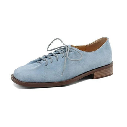 Women Leather Loafers Oxford Shoes Comfortable Spring 2025 by zapcart