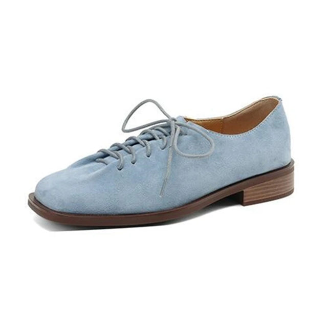 Women Leather Loafers Oxford Shoes Comfortable Spring 2025 by zapcart