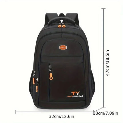 Men's Large Capacity Waterproof Backpack With Laptop Pocket by zapcart