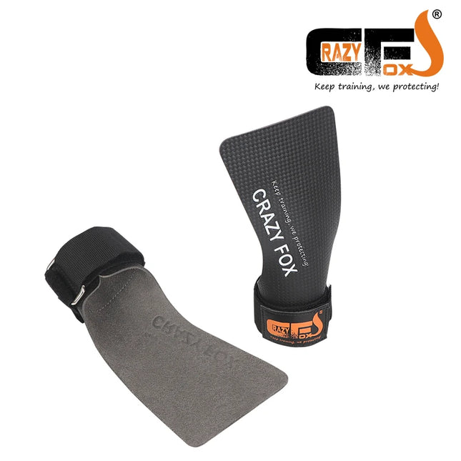 CRAZY FOXS Weightlifting Gloves For Men Grip Training by zapcart