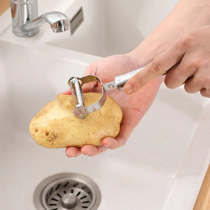Stainless Steel Potato Grater And Julienne Peeler For Home by zapcart