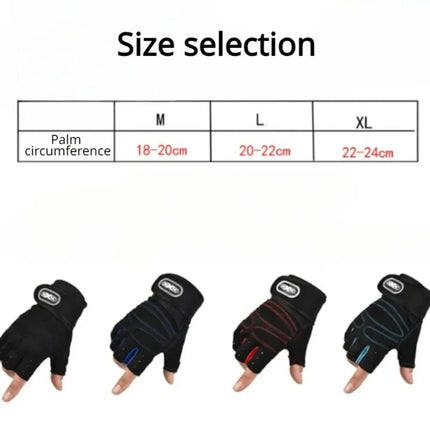 HUBEI Outdoor Sport Gloves Fingerless Wrist Guard Women Men by zapcart