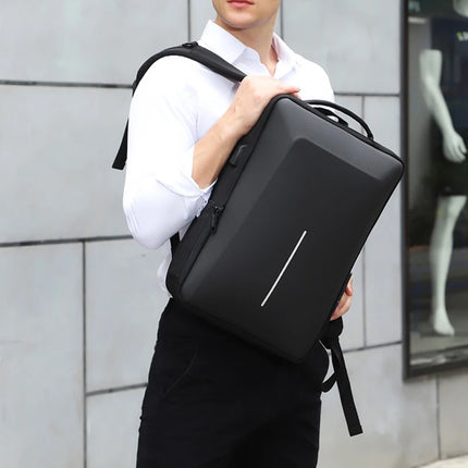 Men Anti Theft USB Charging Backpack For Travel Everyday by zapcart