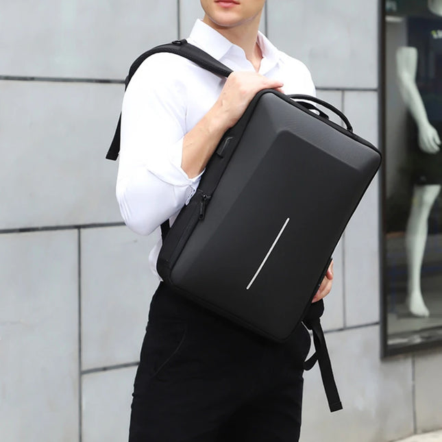 Men Anti Theft USB Charging Backpack For Travel Everyday by zapcart