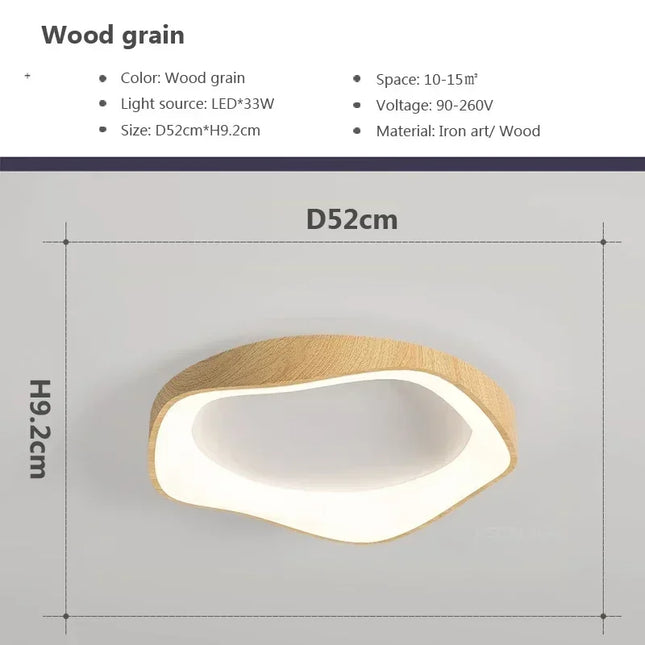 Modern Flower Design LED Ceiling Light – Circular Black, White & Grey Lamp by zapcart