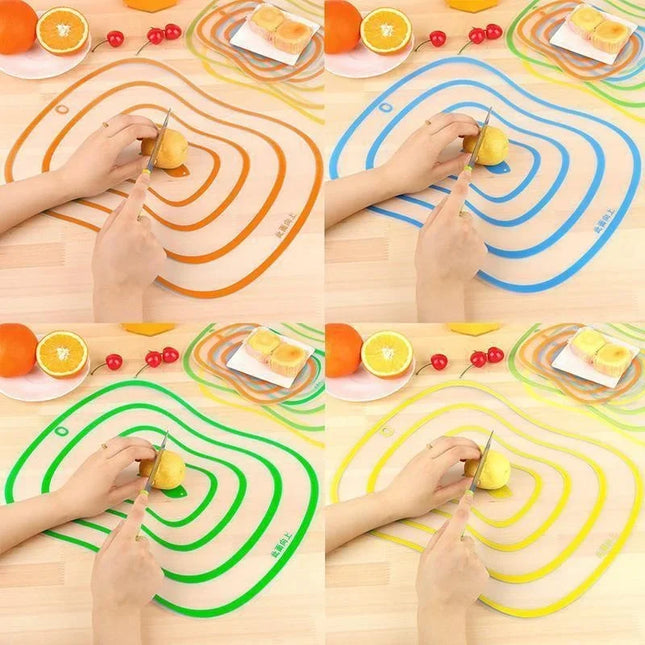Non Slip Kitchen Cutting Boards Transparent Chopping Blocks by zapcart