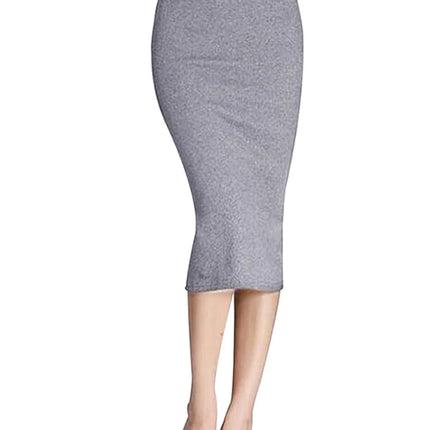 Reachshore Long Pencil Skirt Women Slim Silhouette Chic by zapcart
