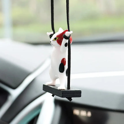 ShengmeiYu Car Pendant Car Lovers Mirror Decor Cute by zapcart