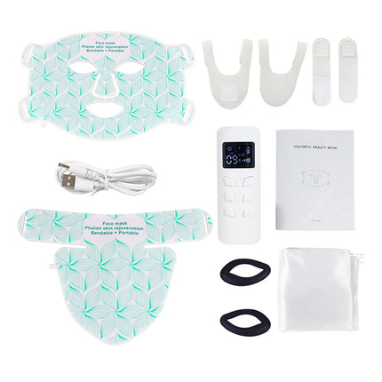 Ubilli LED Face Mask Red Light Therapy Anti Aging At Home by zapcart
