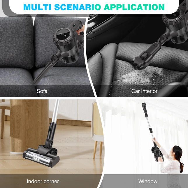 DayPlus Cordless Vacuum Cleaner Powerful Suction For Home by zapcart