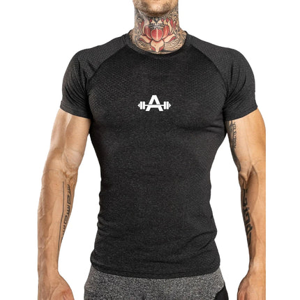Jason Rain Mens Quick Dry Sport T Shirt Compression by zapcart
