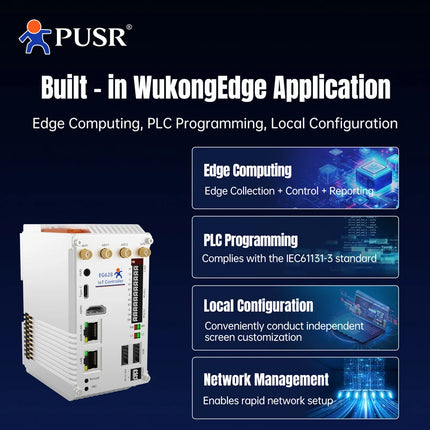 PUSR Industrial PC ARM Based Embedded Linux Edge For IoT by zapcart