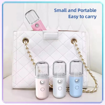 Moonbiffy Mini Facial Steamer Hydrating Mist For Women by zapcart