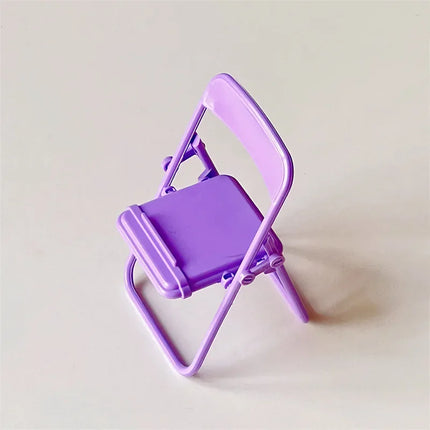 Charger Foldable Lazy Mobile Phone Holder Mini Chair Desk by zapcart