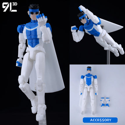 9L3D 3D Printed Action Figure Poseable Collectible For Fans by zapcart