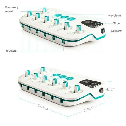 VamsLuna 6Channel Electroacupuncture Stimulator for Nerve by zapcart