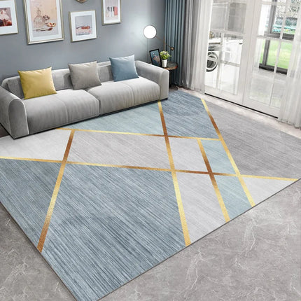 Custom Nordic Light Luxury Living Room Rug Plush For Homes by zapcart