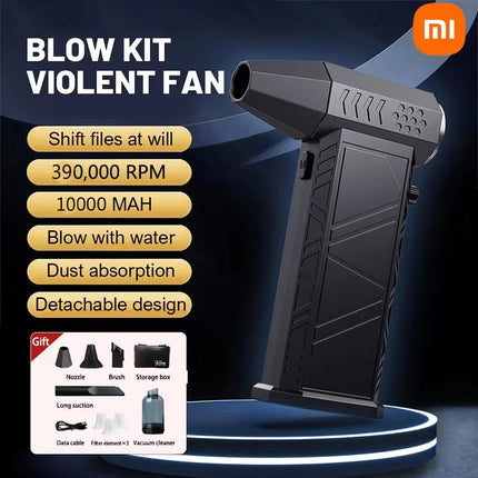 Xiaomi MIJIA Wireless Cordless Car Vacuum Blower 390000RPM by zapcart